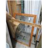 Image 1 : Floral Leaded Glass Panel - 30  X  40