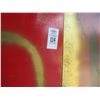 Image 2 : Beige Slim Metal Storage Cabinet w/Paint and Supplies
