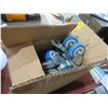 Image 2 : Tape, Small Casters, Towels, Buffer, Supplies On Shelf