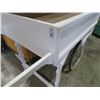 Image 2 : Flower Cart w/3 Tier Overshelf