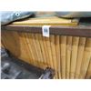 Image 2 : 4-Bamboo Trim Tiki Bar - 4 X $