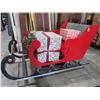 Image 1 : Life Size Santa Sleigh w/Gifts and Dolly