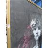 Image 1 : Large Framed Art of Woman