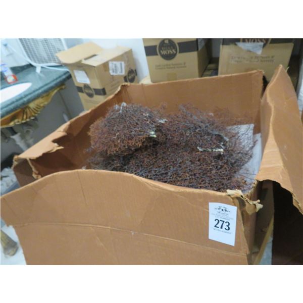 Large Lot of Moss Décor