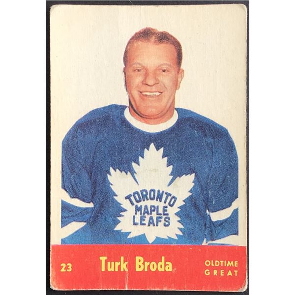 1955-56 PARKHURST QUAKER OATS TURK BRODA (HOF)