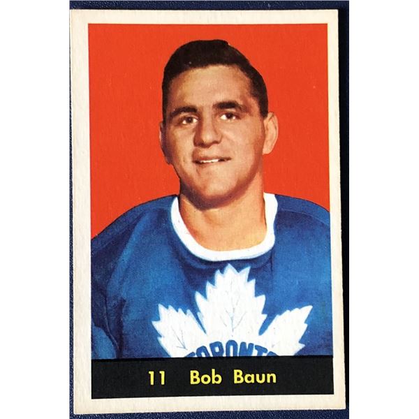 1960-61 PARKHURST BOBBY BAUN (HOF)