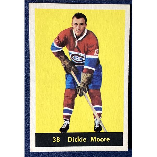 1960-61 PARKHURST DICKIE MOORE (HOF)