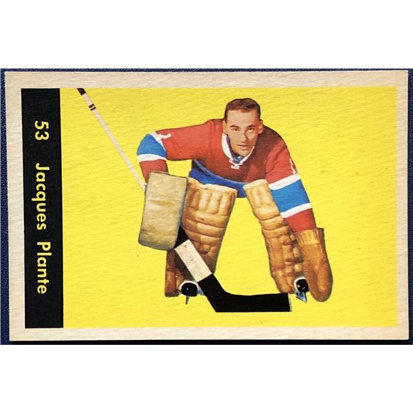 1960-61 PARKHURST JACQUES PLANTE (HOF)
