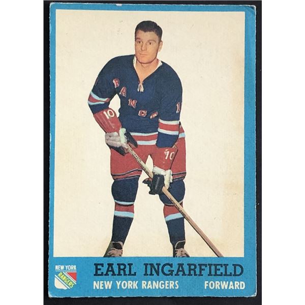 1962-63 O-PEE-CHEE EARL INGARFIELD