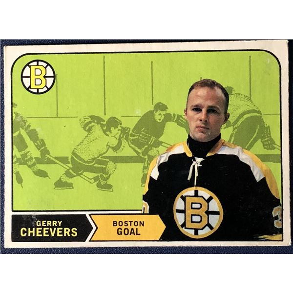 1968-69 O-PEE-CHEE GERRY CHEEVERS (HOF)