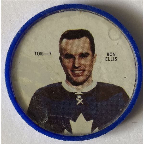 1968-69 SHIRRIFF COIN RON ELLIS