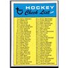 Image 1 : 1968-69 TOPPS CHECKLIST