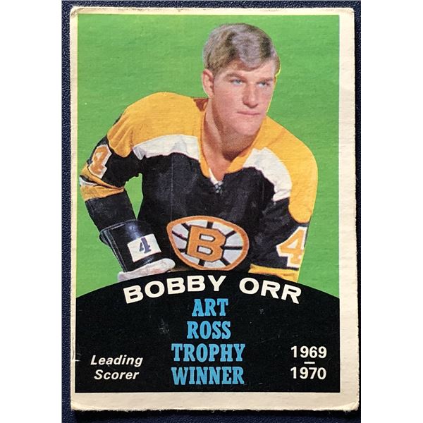 1970-71 O-PEE-CHEE BOBBY ORR (HOF) AW