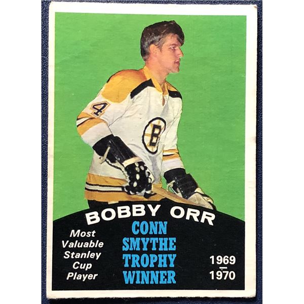 1970-71 O-PEE-CHEE BOBBY ORR (HOF) AW