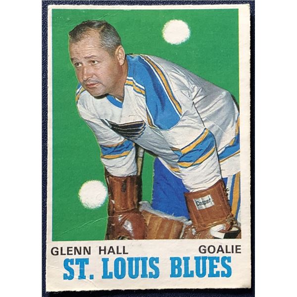 1970-71 O-PEE-CHEE GLENN HALL (HOF)