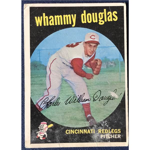 1959 TOPPS WHAMMY DOUGLAS ROOKIE CARD