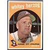 Image 1 : 1959 TOPPS WHITEY HERZOG (HOF)