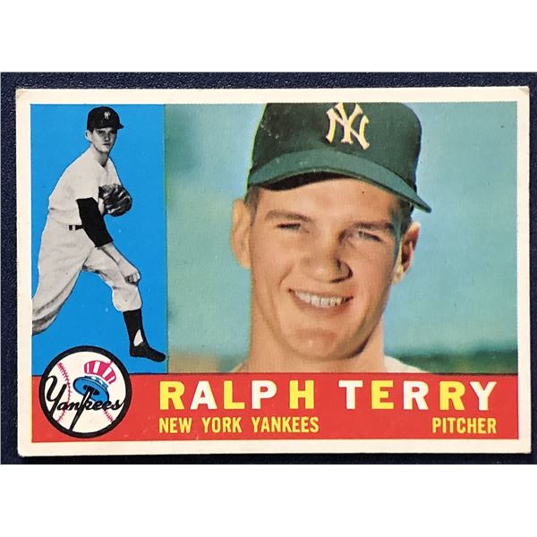 1960 TOPPS RALPH TERRY
