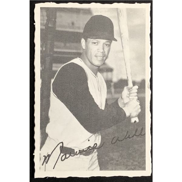 1969 TOPPS DECKLE EDGE MAURY WILLS (HOF)
