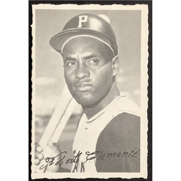 1969 TOPPS DECKLE EDGE ROBERTO CLEMENTE (HOF)