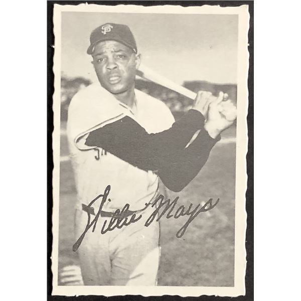 1969 TOPPS DECKLE EDGE WILLIE MAYS (HOF)