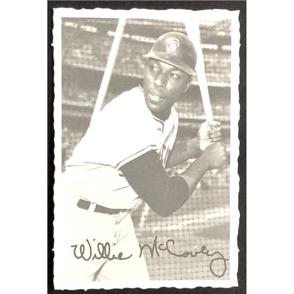 1969 TOPPS DECKLE EDGE WILLIE McCOVEY (HOF)