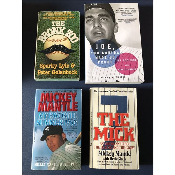 NY YANKEES BOOKS (4)