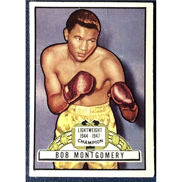 1951 TOPPS RINGSIDE BOB MONTGOMERY