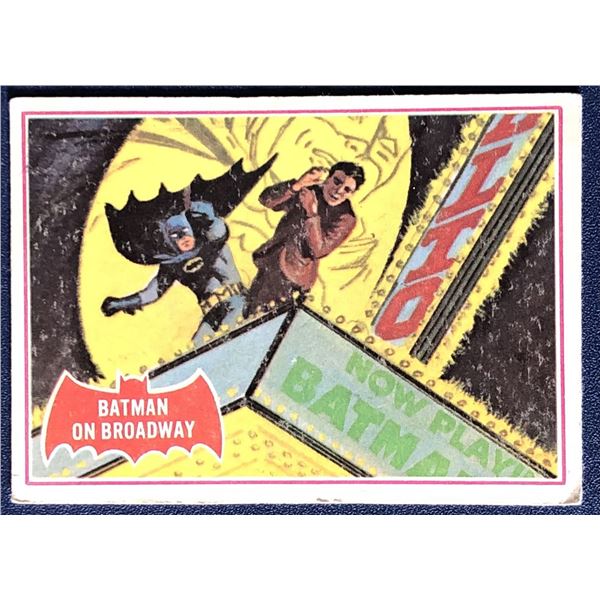 1966 TOPPS BATMAN 'A' SERIES