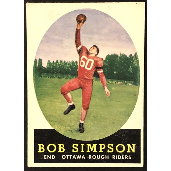 1958 TOPPS BOB SIMPSON