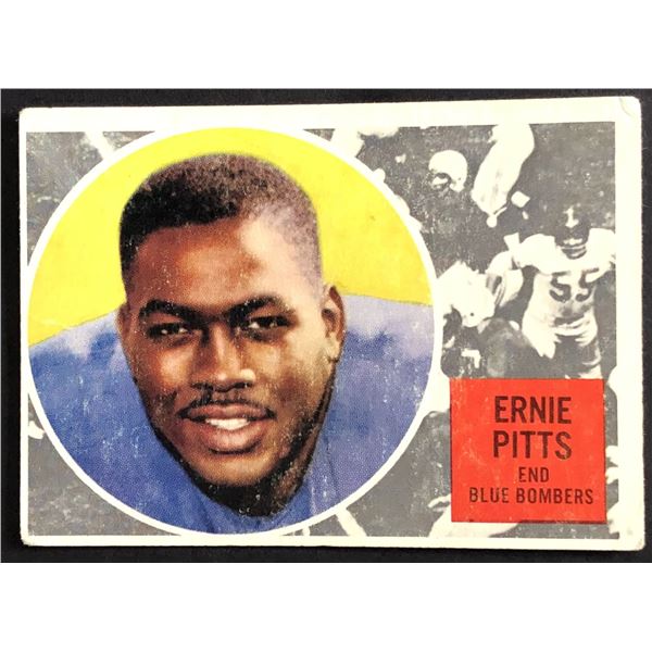 1960 TOPPS ERNIE PITTS (HOF)