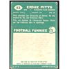 Image 2 : 1960 TOPPS ERNIE PITTS (HOF)