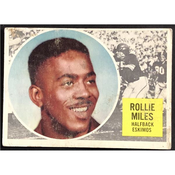 1960 TOPPS ROLLIE MILES (HOF)
