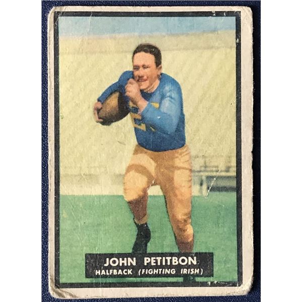 1951 TOPPS MAGIC JOHN PETITBON