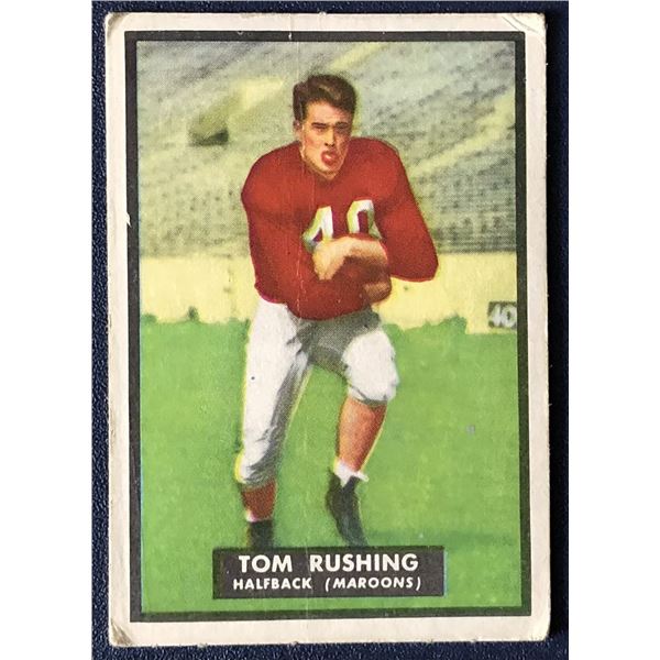 1951 TOPPS MAGIC TOM RUSHING