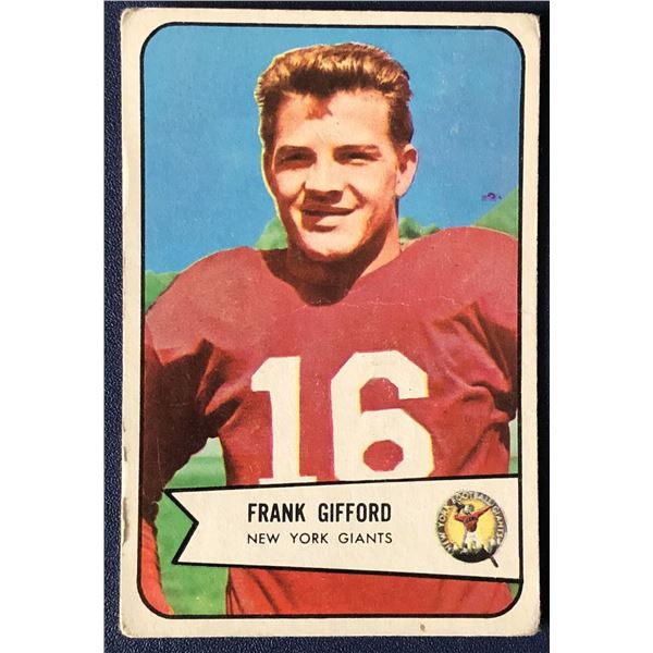 1954 BOWMAN FRANK GIFFORD (HOF)