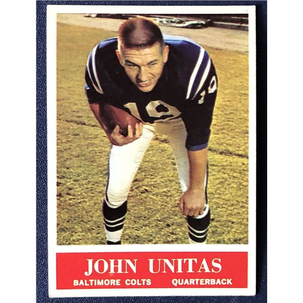 1964 PHILADELPHIA CHEWING GUM JOHNNY UNITAS  (HOF)