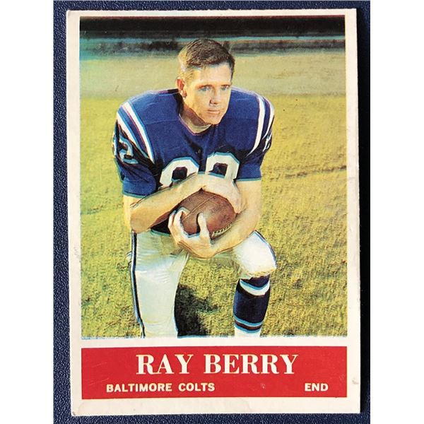 1964 PHILADELPHIA CHEWING GUM RAY BERRY (HOF)