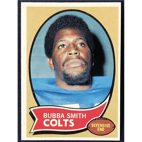 1970 TOPPS BUBBA SMITH ROOKIE CARD