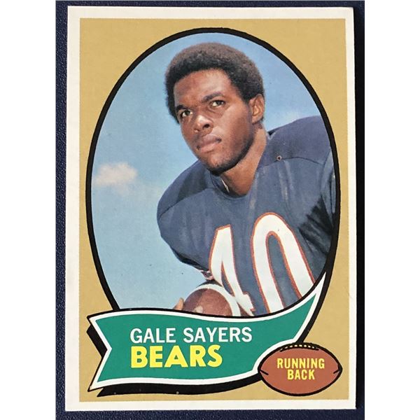1970 TOPPS GAYLE SAYERS (HOF)