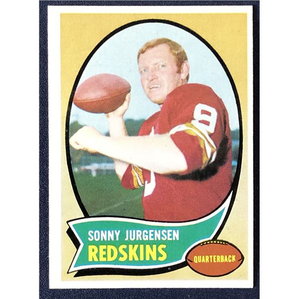 1970 TOPPS SONNY JURGENSEN (HOF)