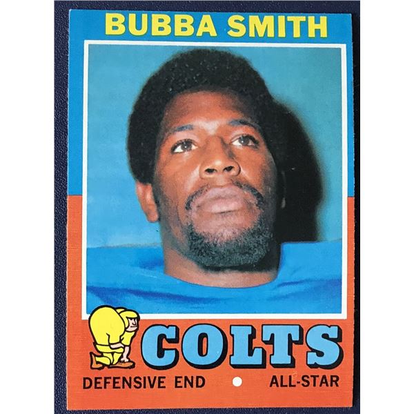 1971 TOPPS BUBBA SMITH