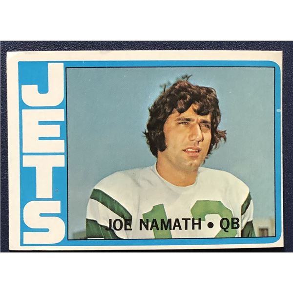 1972 TOPPS JOE NAMATH (HOF)