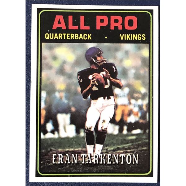 1974 TOPPS FRAN TARKENTON (HOF)