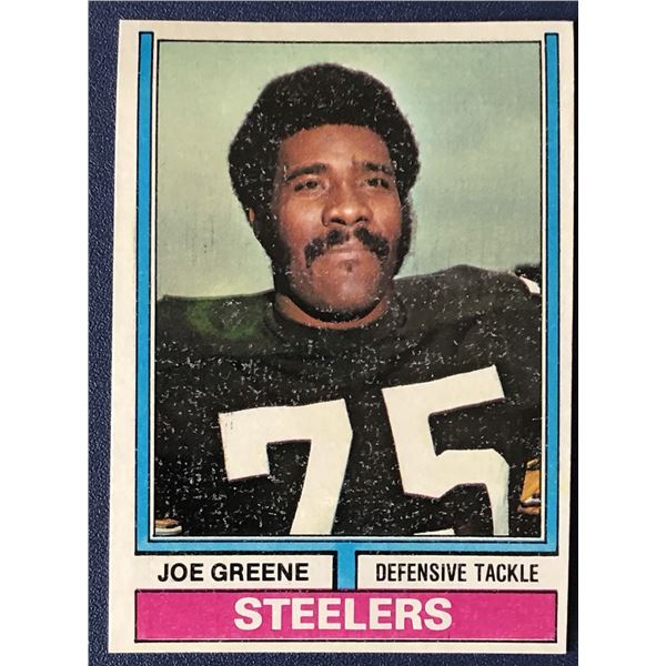 1974 TOPPS MEAN JOE GREENE (HOF)