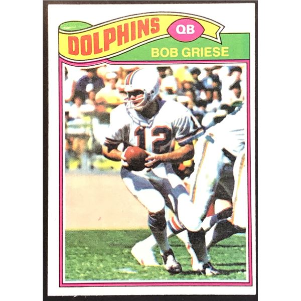 1977 TOPPS BOB GRIESE (HOF)