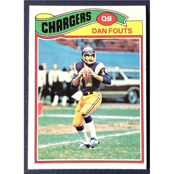 1977 TOPPS DAN FOUTS (HOF)