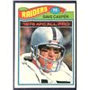 Image 1 : 1977 TOPPS DAVE CASPER (HOF) ROOKIE CARD