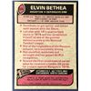Image 2 : 1977 TOPPS ELVIN BETHEA (HOF)