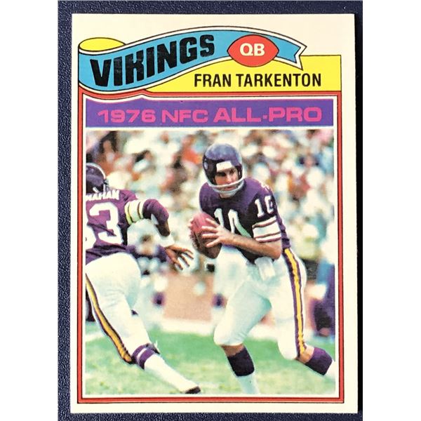 1977 TOPPS FRAN TARKENTON (HOF)
